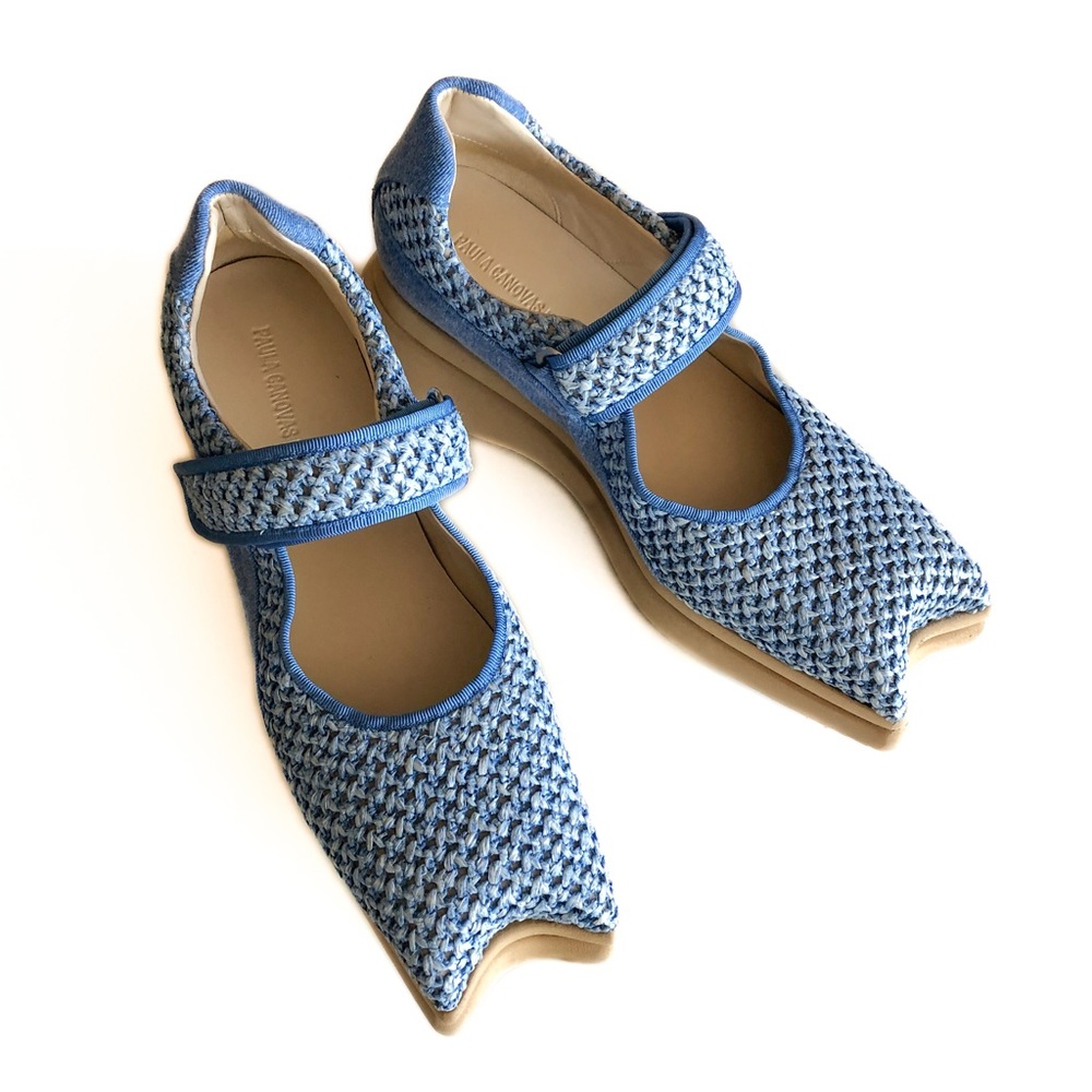 Paula Canovas Del Vas Blue Diablo Platform Maryjane